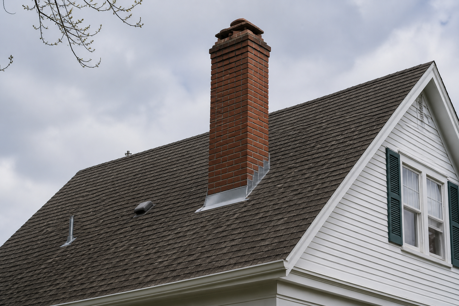 Matching repair or completion detail after work on a roofing scenario typical of New Westminster heritage bungalows