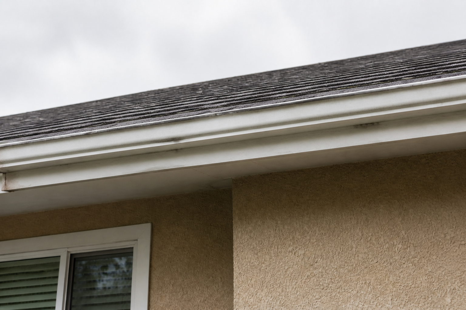 Matching eave or secondary detail after work on a roofing scenario typical of East Vancouver bungalows