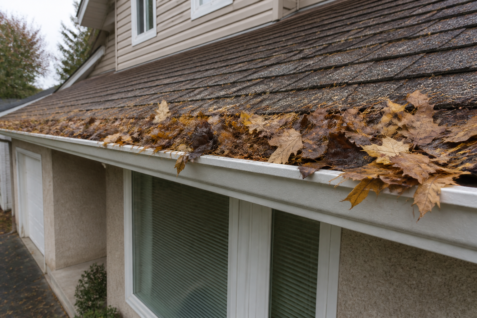 Primary problem-area detail before work on a roofing scenario typical of Port Coquitlam homes