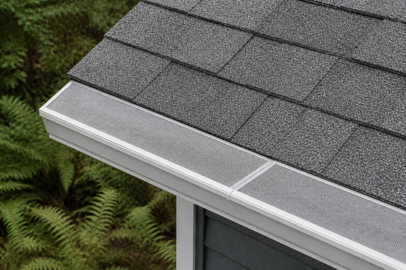 Matching eave or secondary detail after work on a roofing scenario typical of Port Moody conifer-edge homes