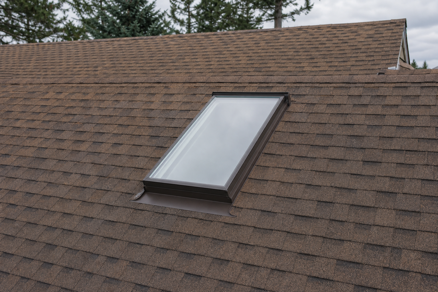Matching eave or secondary detail after work on a roofing scenario typical of North Vancouver 1990s homes